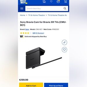 Sony Bravia cam cmu-bc1